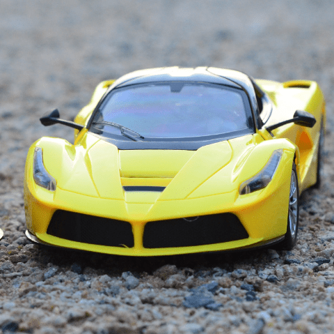 Large Electric Remote Control Car - Realistic Red 1:14 - WowStore.live
