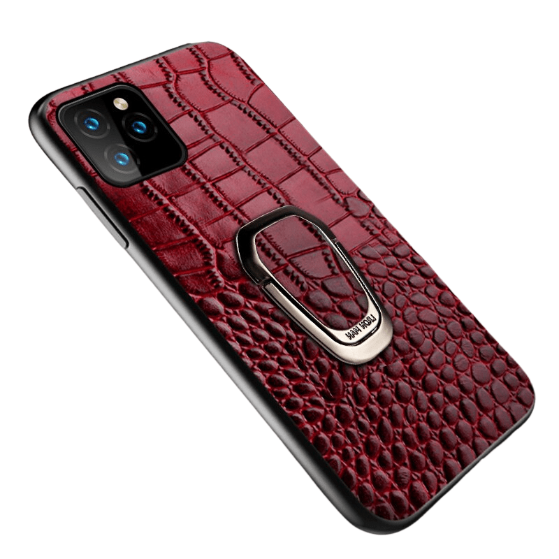 Leather Phone Case with Stand - Compatible Design - WowStore.live