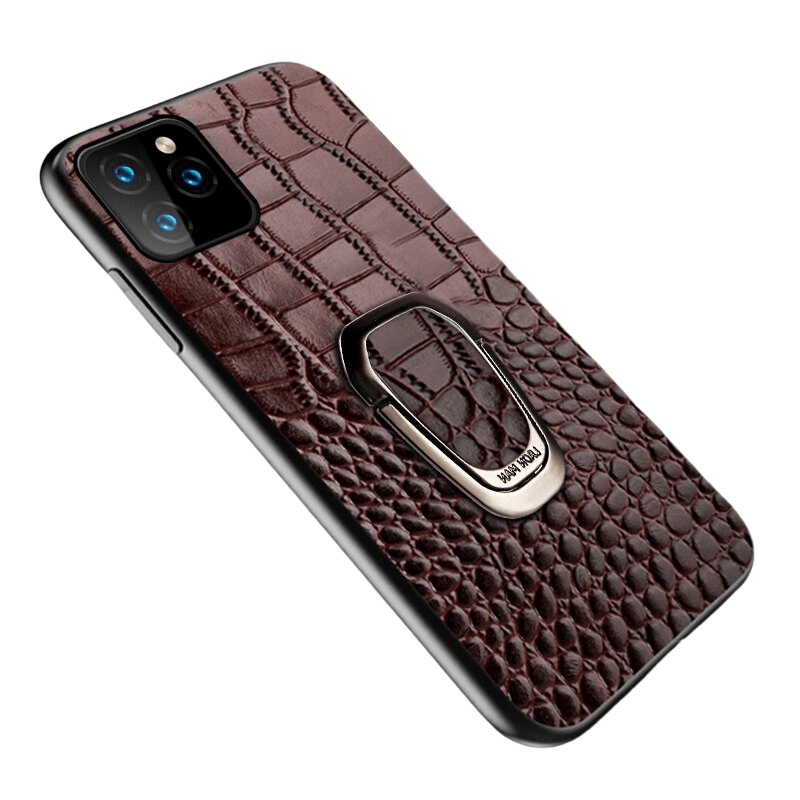Leather Phone Case with Stand - Compatible Design - WowStore.live