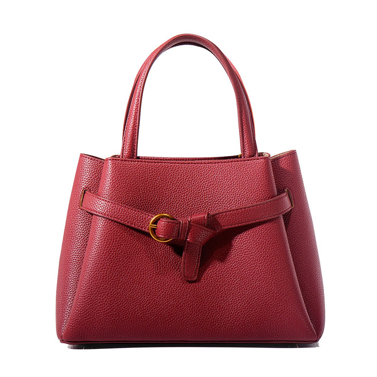 Leather Top Handle Handbag - Wow Store