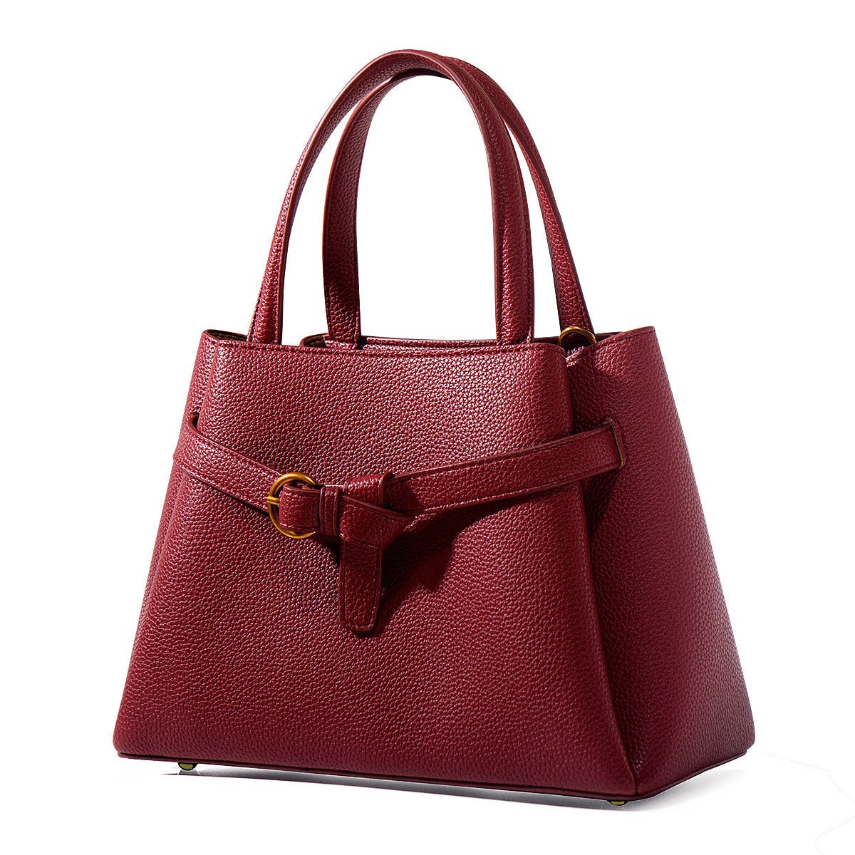 Leather Top Handle Handbag - Wow Store