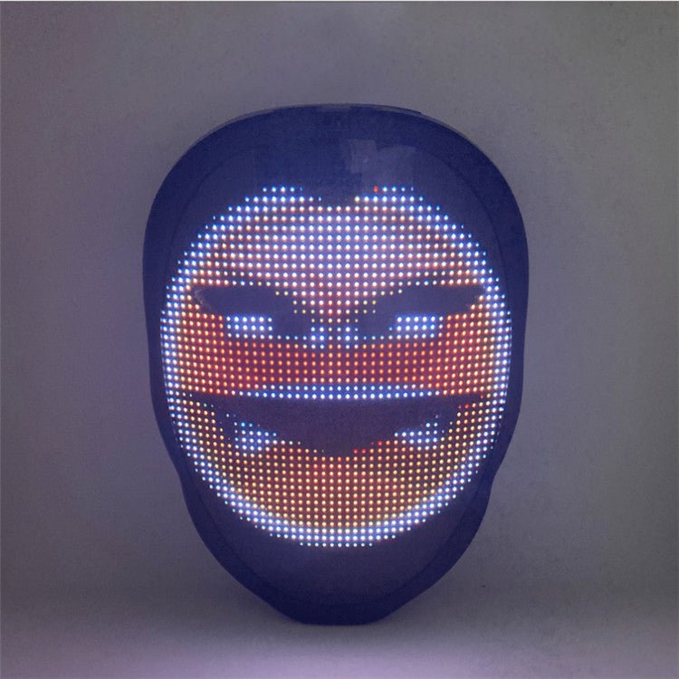 LED Glow Face Mask - Color - Changing Fashion Accessory for Night Out - Wow Store