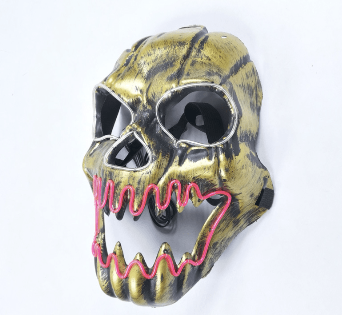 LED Light - Up Mask - Glow in the Dark (LED Mask) - Wow Store