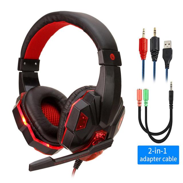 Led Light Wired Gamer Headset - Wow Store