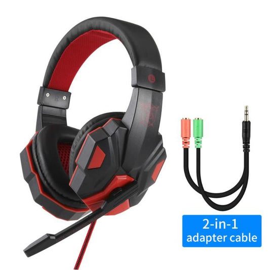 Led Light Wired Gamer Headset - Wow Store