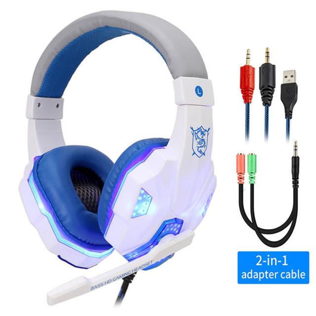 Led Light Wired Gamer Headset - Wow Store