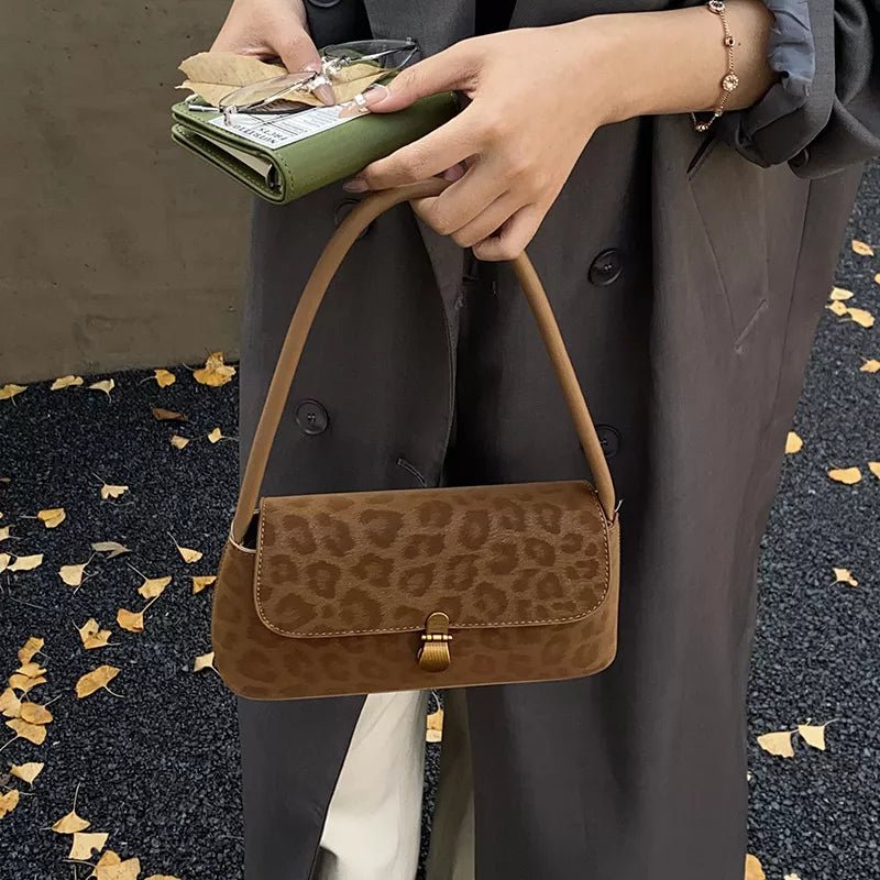 Leopard Print Shoulder Bag - Wow Store