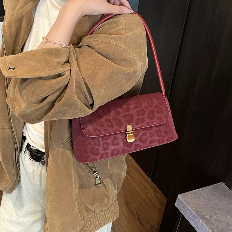 Leopard Print Shoulder Bag - Wow Store