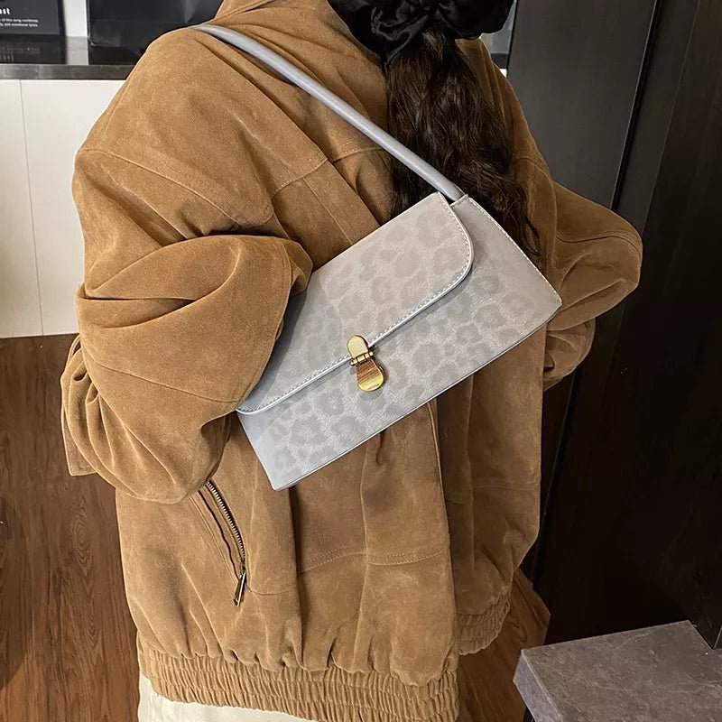 Leopard Print Shoulder Bag - Wow Store