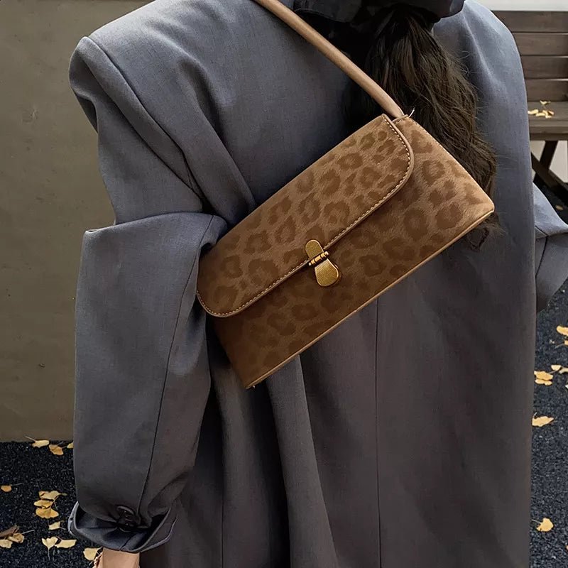 Leopard Print Shoulder Bag - Wow Store