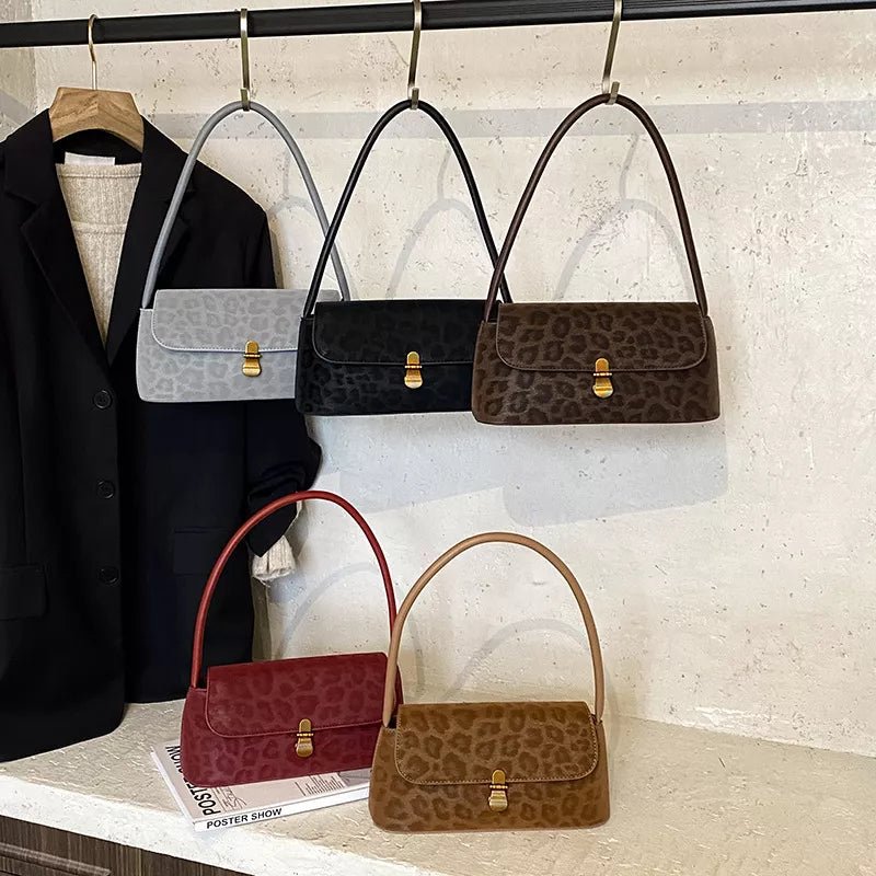 Leopard Print Shoulder Bag - Wow Store