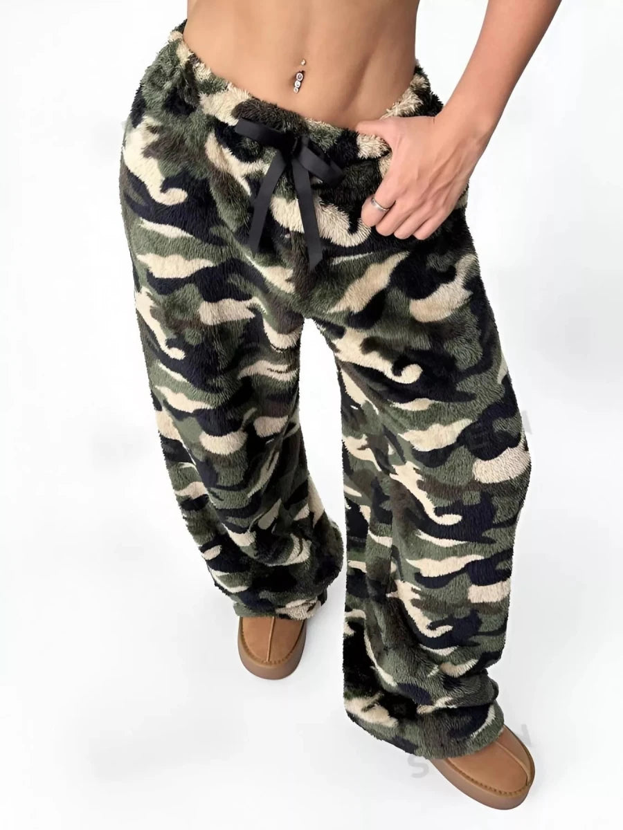 Leopard Wide Leg Pants - Wow Store