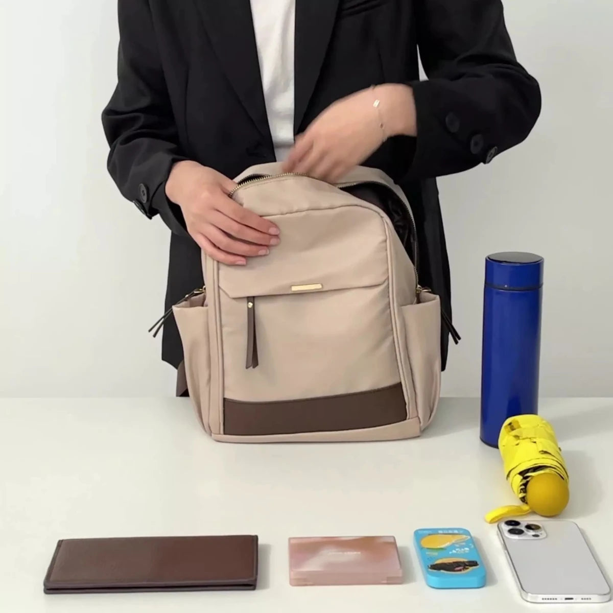 Lightweight Nylon Backpack Bag - Wow Store