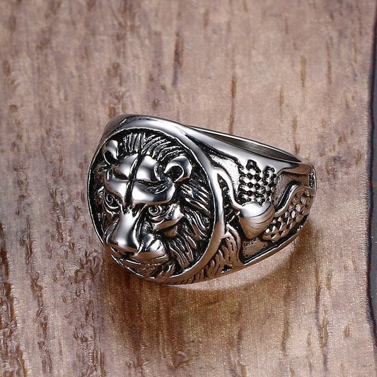 Lion Head Rings - Wow Store
