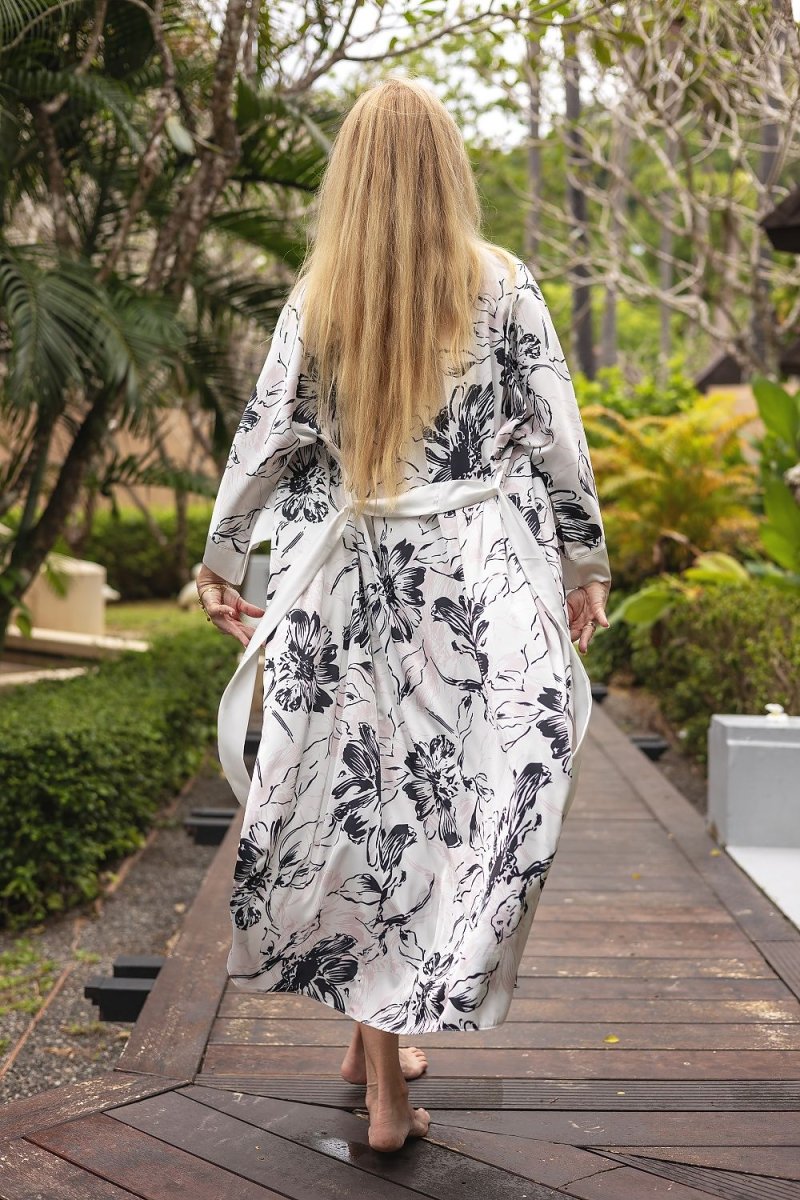 Long bathrobe model 209072 Kalimo - Wow Store