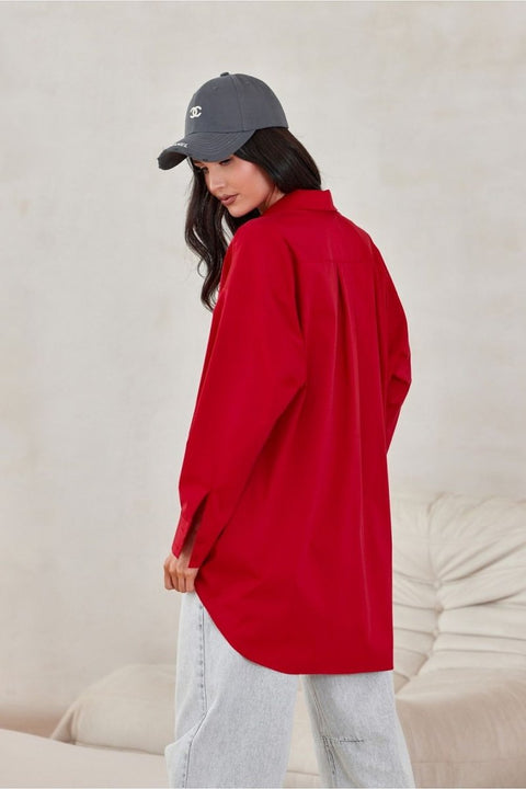 Long Sleeve Shirt Model 207003 - Elegant Women's Blouse | Roco Fashion | wowstore.live - Wow Store