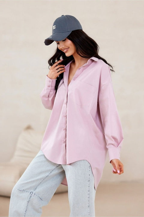 Long Sleeve Shirt Model 207003 - Elegant Women's Blouse | Roco Fashion | wowstore.live - Wow Store