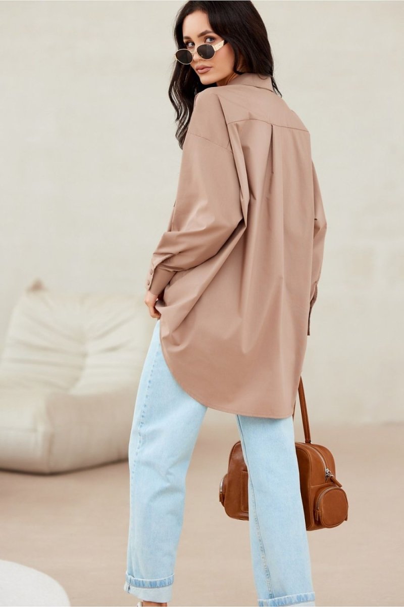 Long Sleeve Shirt Model 207003 - Elegant Women's Blouse | Roco Fashion | wowstore.live - Wow Store