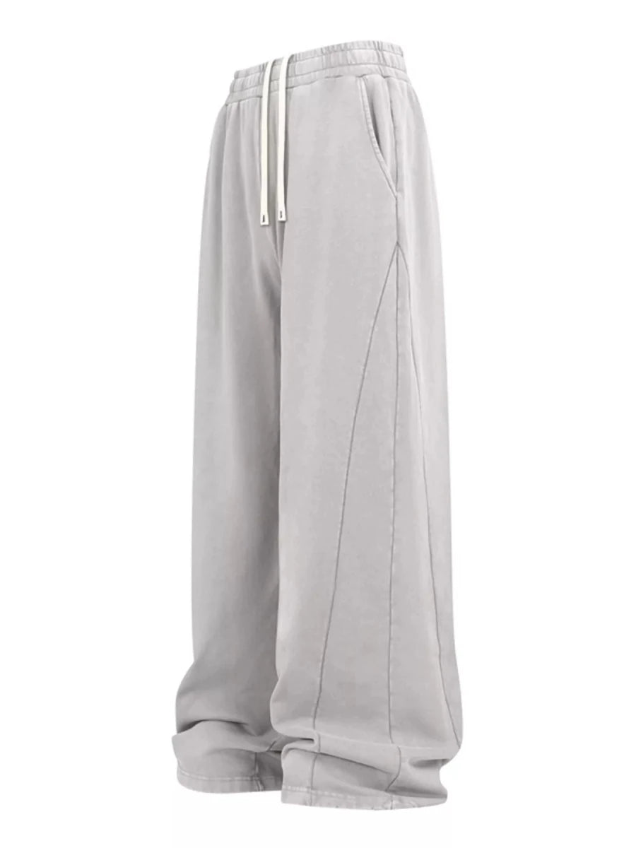LuminousMan Men's Relaxed Fit Wide Leg Pants - WowStore.live