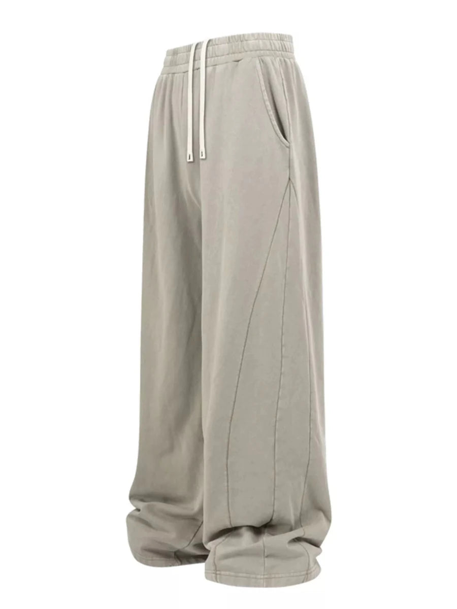 LuminousMan Men's Relaxed Fit Wide Leg Pants - WowStore.live