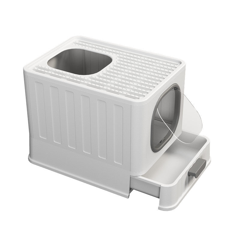 Luxury Enclosed Cat Litter Box - WowStore.live