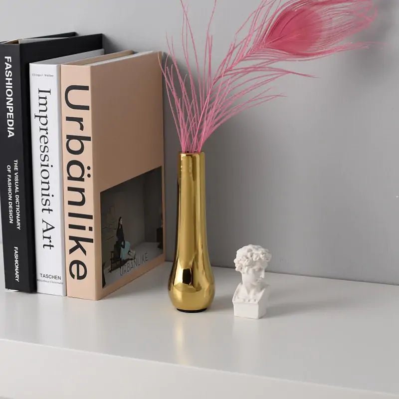 Luxury Plated Gold Vase - Wow Store