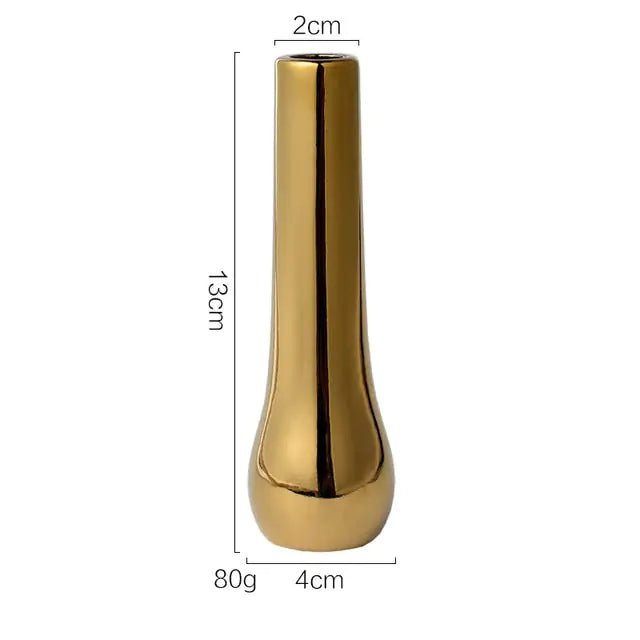 Luxury Plated Gold Vase - Wow Store