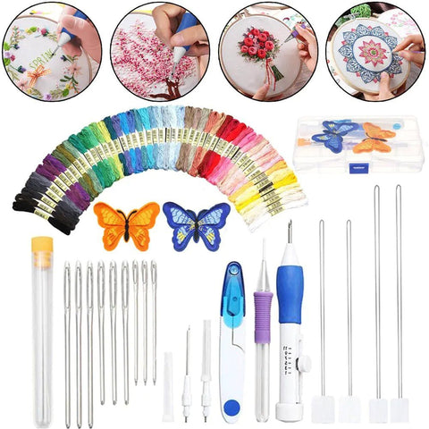 Magic Embroidery Pen Set - DIY Punch Needle Kit for Stitching & Sewing | wowstore.live - Wow Store