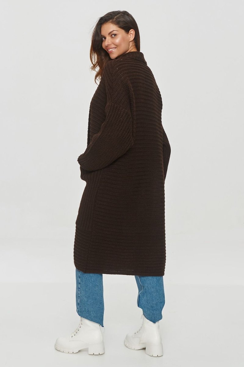 Makadamia Model 201791 Women's Open Knit Cardigan | wowstore.live - Wow Store