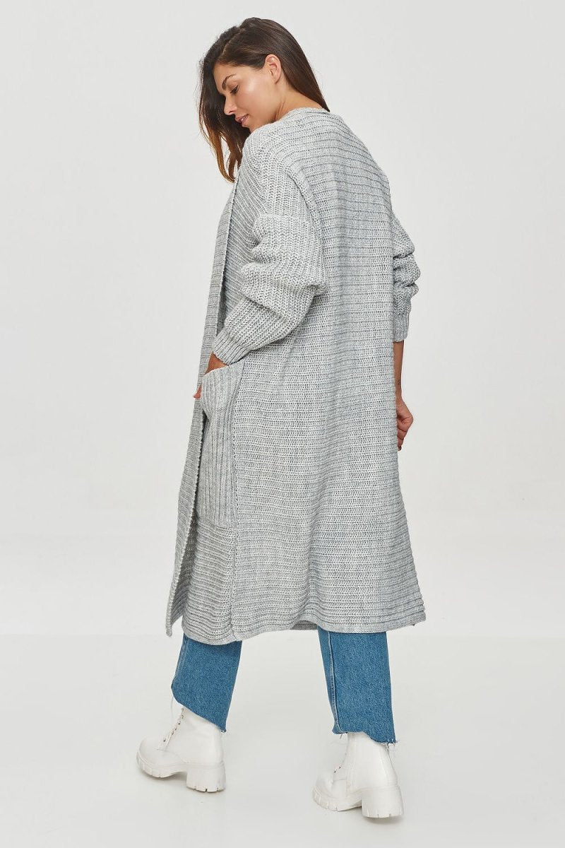 Makadamia Model 201791 Women's Open Knit Cardigan | wowstore.live - Wow Store