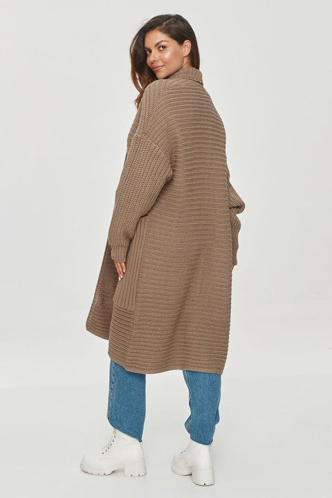 Makadamia Model 201791 Women's Open Knit Cardigan | wowstore.live - Wow Store