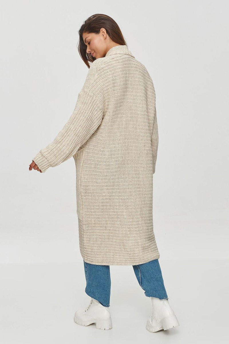 Makadamia Model 201791 Women's Open Knit Cardigan | wowstore.live - Wow Store