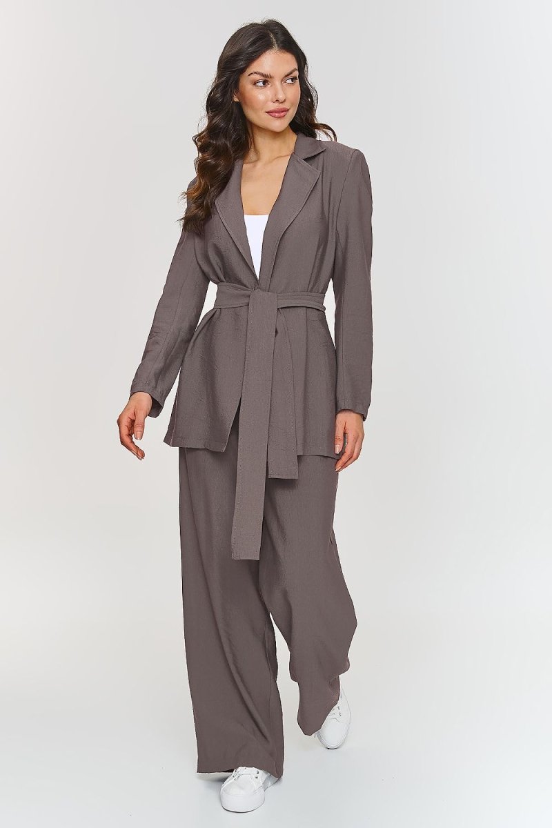 Makadamia Women's Matching Fashion Set Model 211149 | Elegant Knit Coordinate | wowstore.live - Wow Store