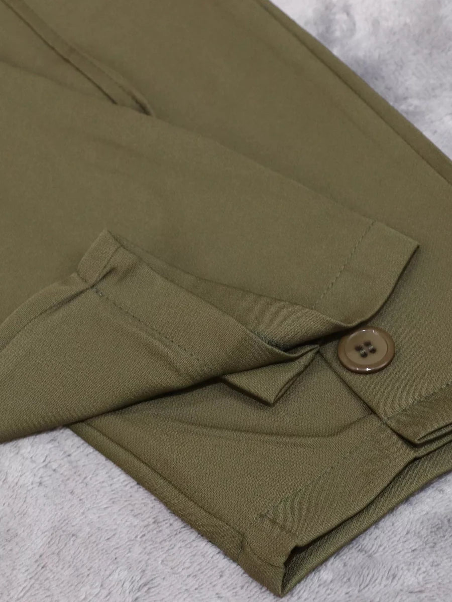 Margot High-Waisted Pleated Pants - WowStore.live