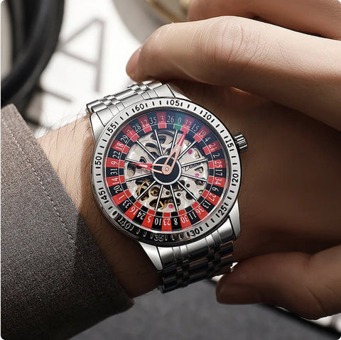 Men's Automatic Waterproof Mechanical Roulette Royale Watch - Wow Store