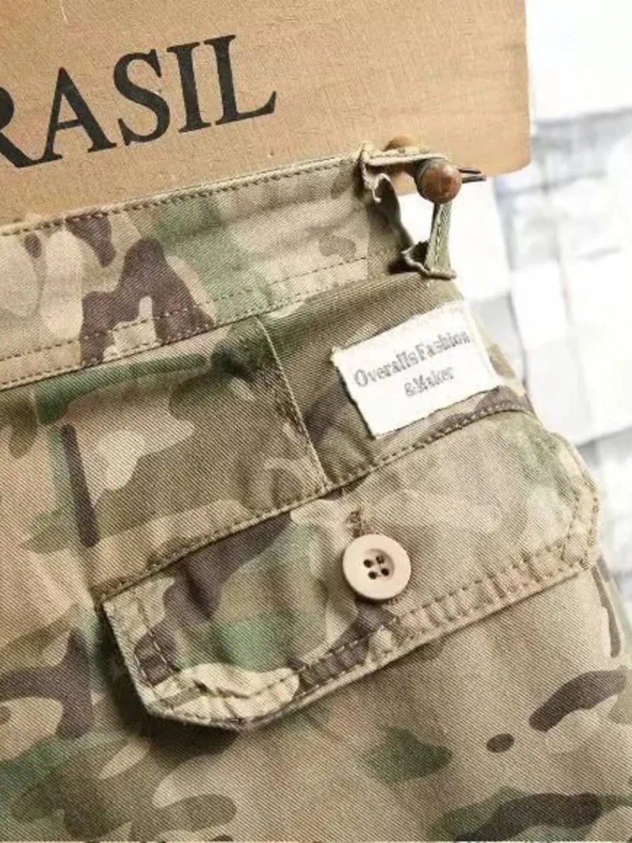 Men's Camouflage Cargo Shorts - WowStore.live