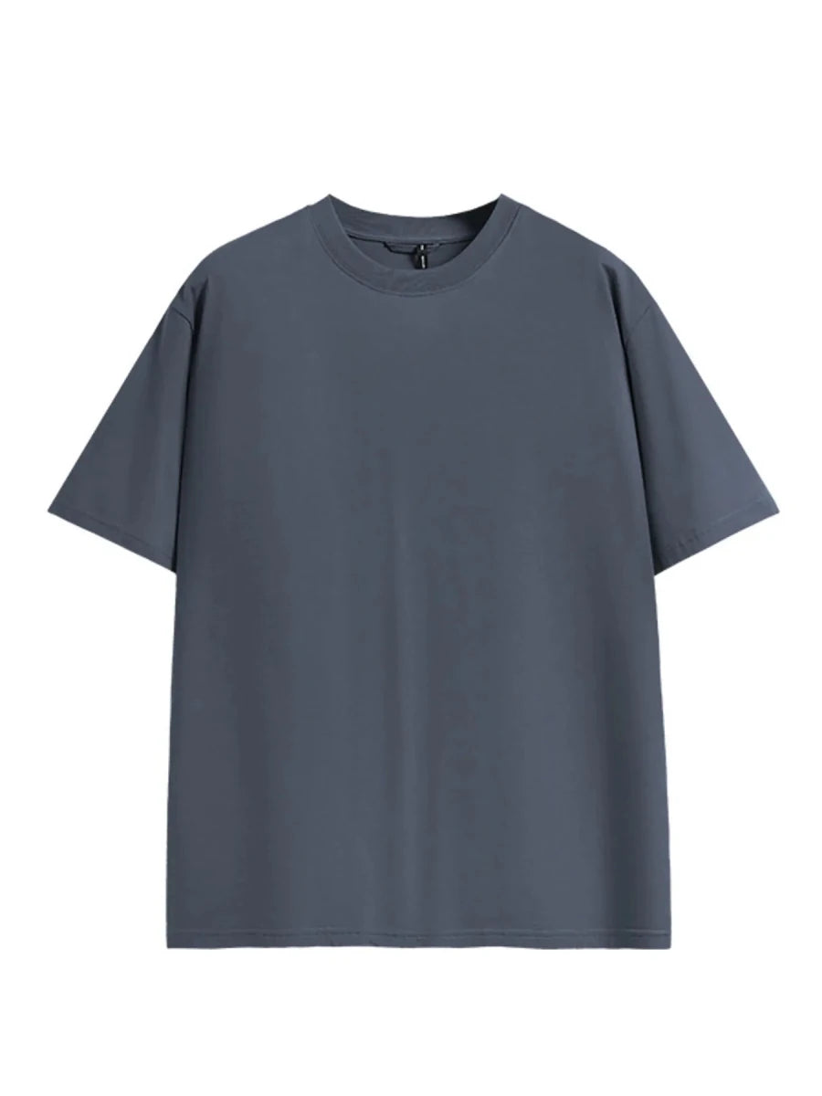 Men's Casual Comfort Crew Neck Quick - Dry Basic T-Shirt - Wow Store