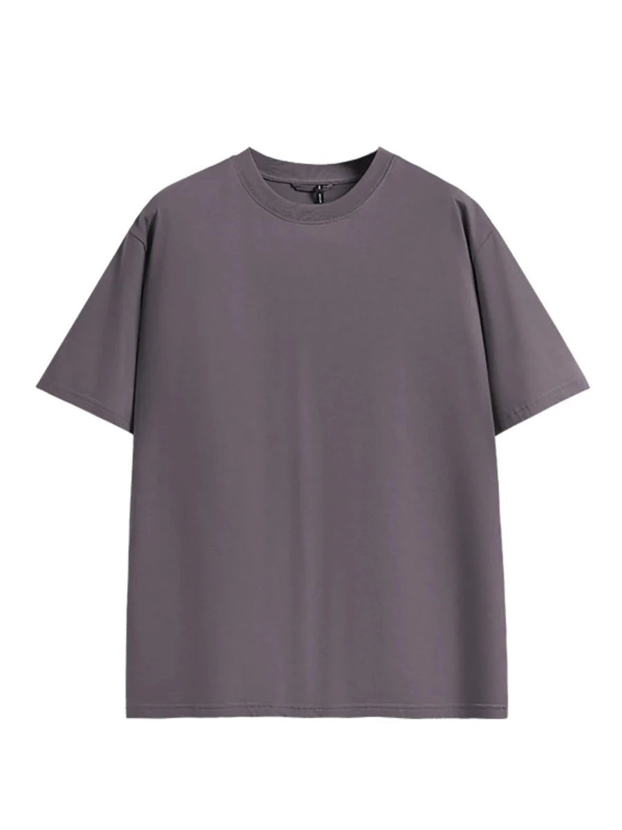 Men's Casual Comfort Crew Neck Quick - Dry Basic T-Shirt - Wow Store