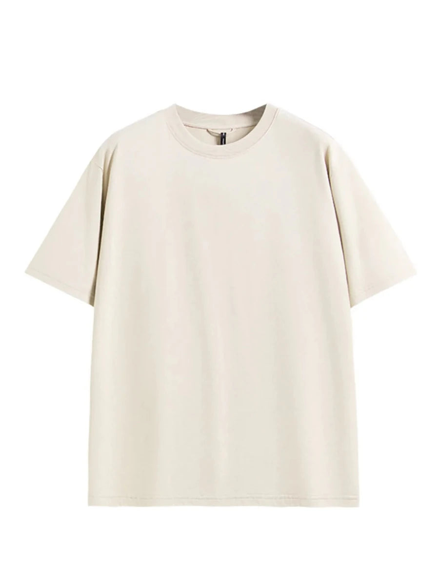 Men's Casual Comfort Crew Neck Quick - Dry Basic T-Shirt - Wow Store