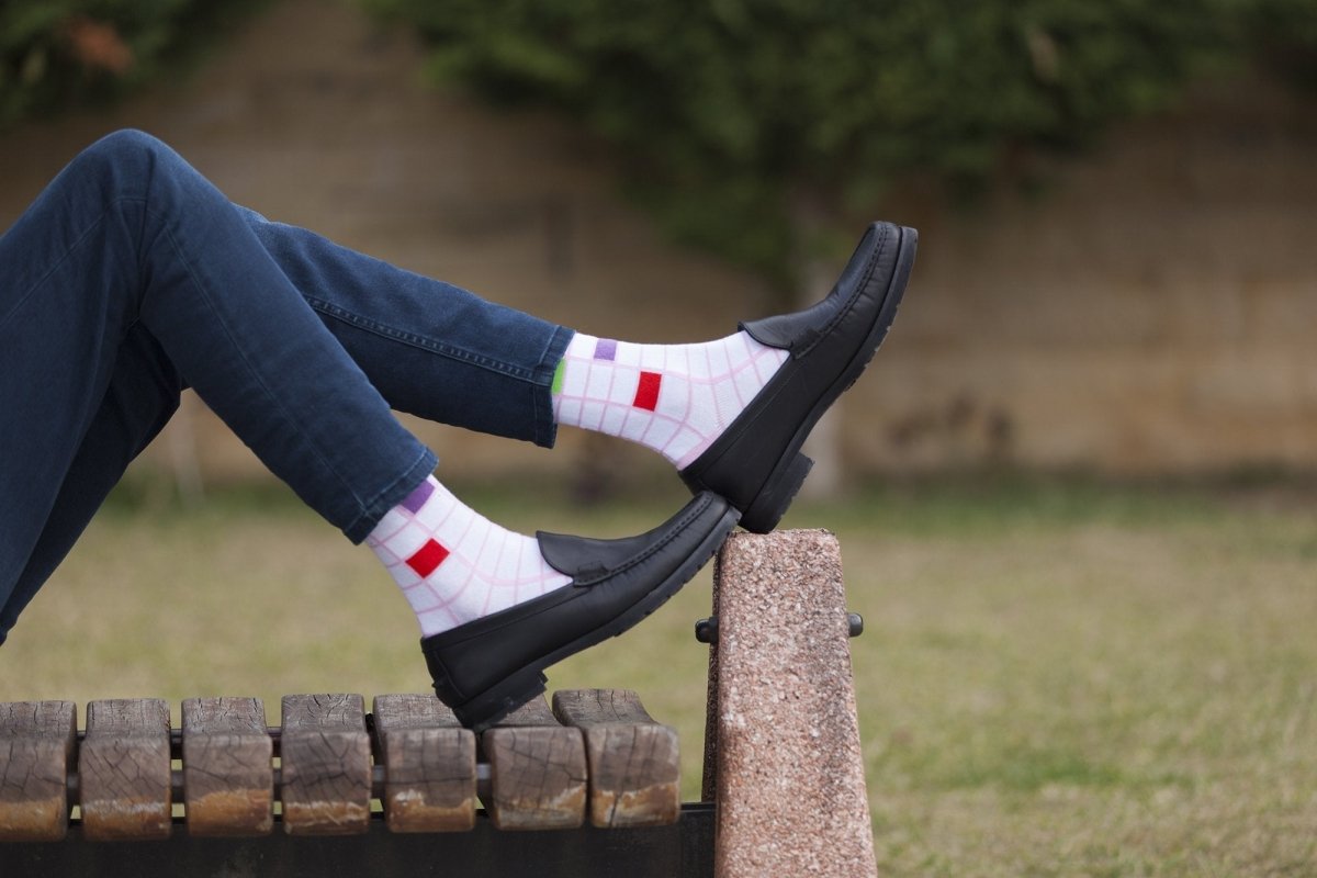 Men's Fashionable Blocks Socks - Wow Store