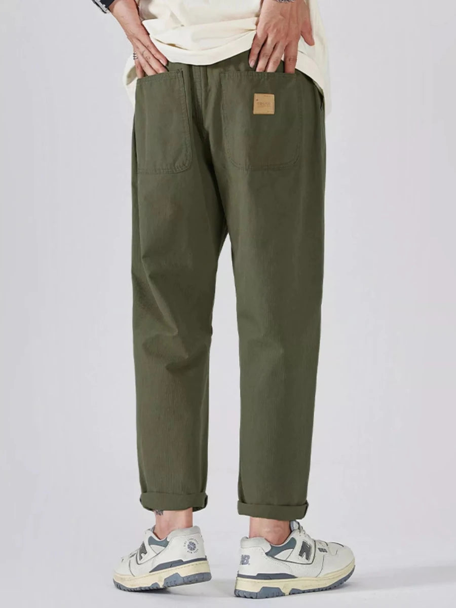 Men's Full Size Drawstring Wide Leg Pants Plus Size - Wow Store