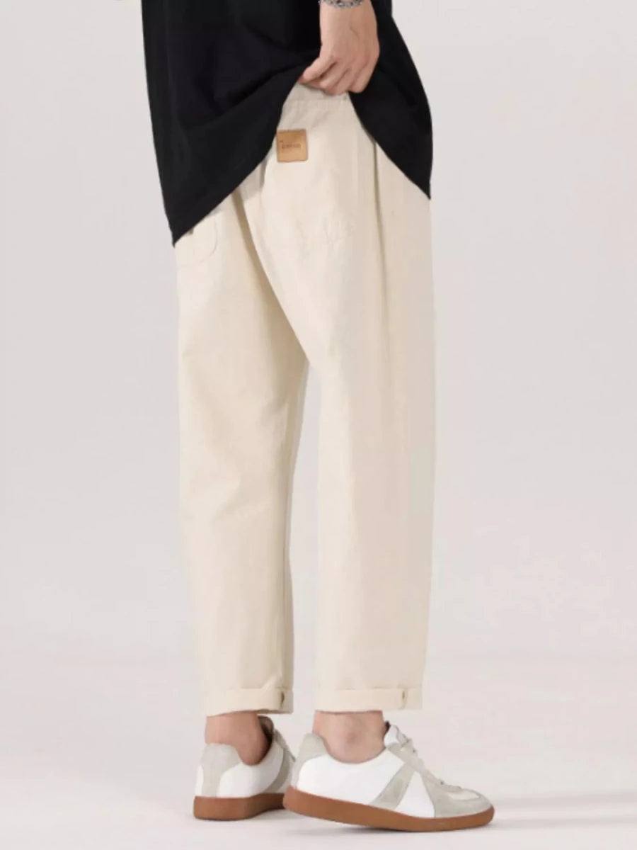 Men's Full Size Drawstring Wide Leg Pants Plus Size - Wow Store