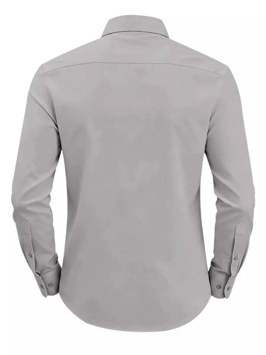 Men's Full Size Slim Fit Button Up Shirt Plus Size - WowStore.live