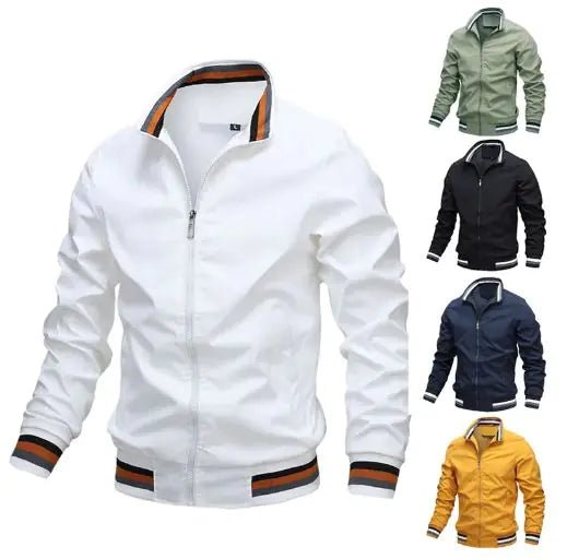 Men's Full - Zip Casual Jacket | Versatile Everyday Outerwear | wowstore.live - Wow Store