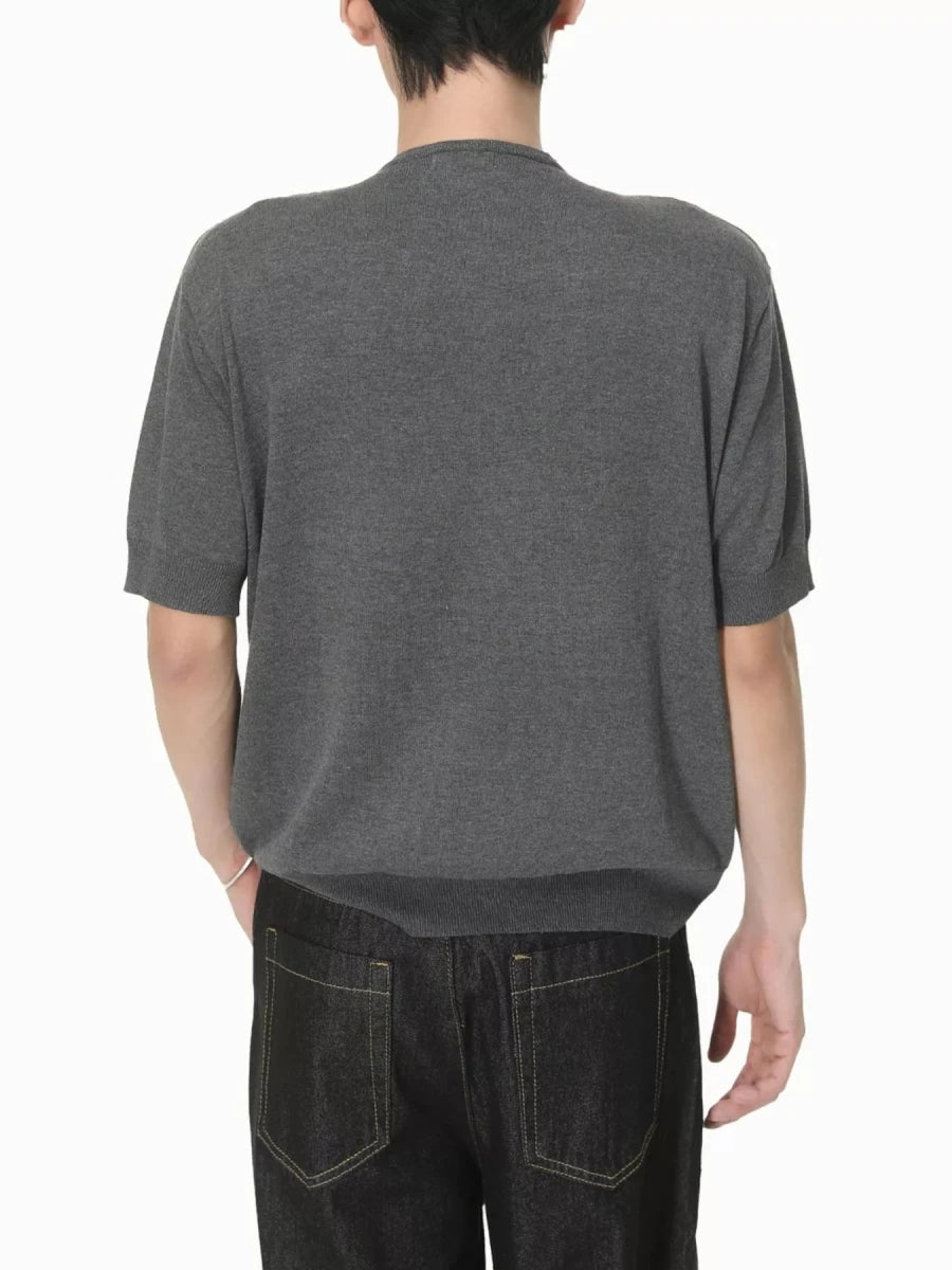 Men's Henley T-Shirt with Button Detail - WowStore.live