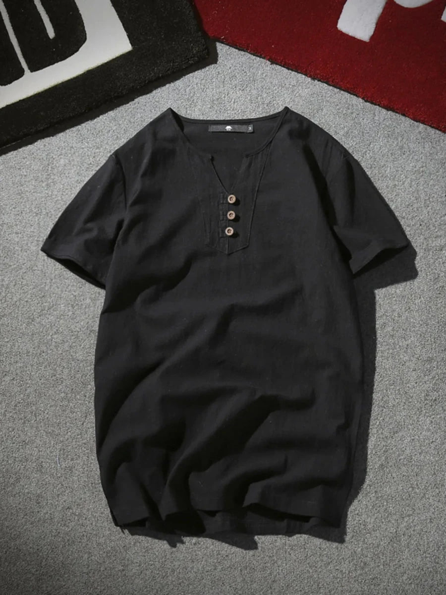 Men's Plus Size Casual Short Sleeve Shirt - WowStore.live