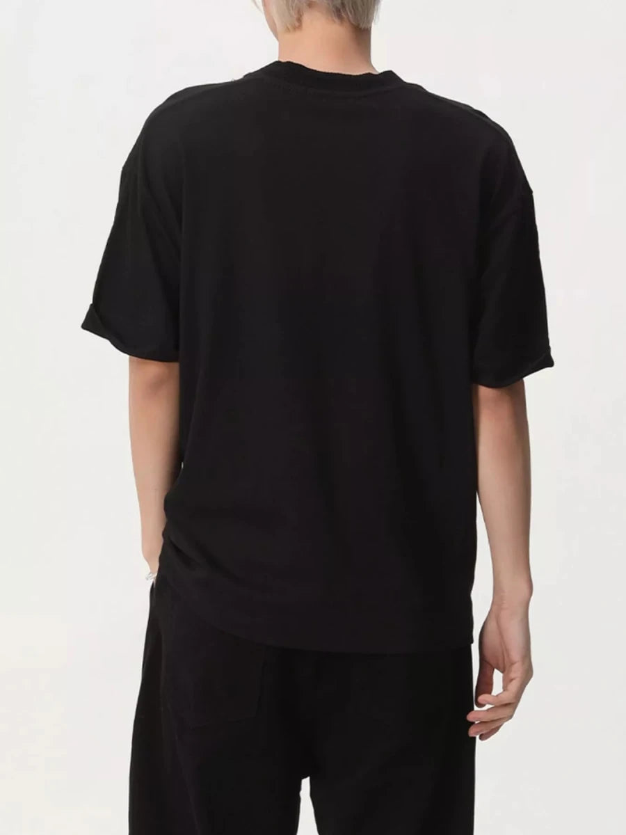 Men's Round Neck Short Sleeve T-Shirt - WowStore.live