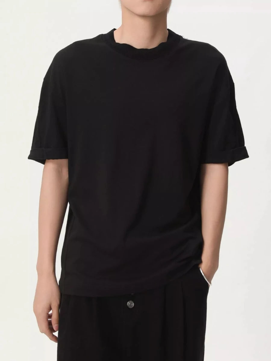 Men's Round Neck Short Sleeve T-Shirt - WowStore.live