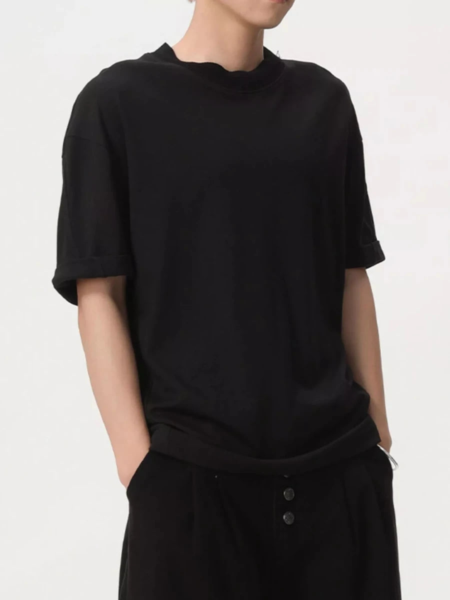 Men's Round Neck Short Sleeve T-Shirt - WowStore.live