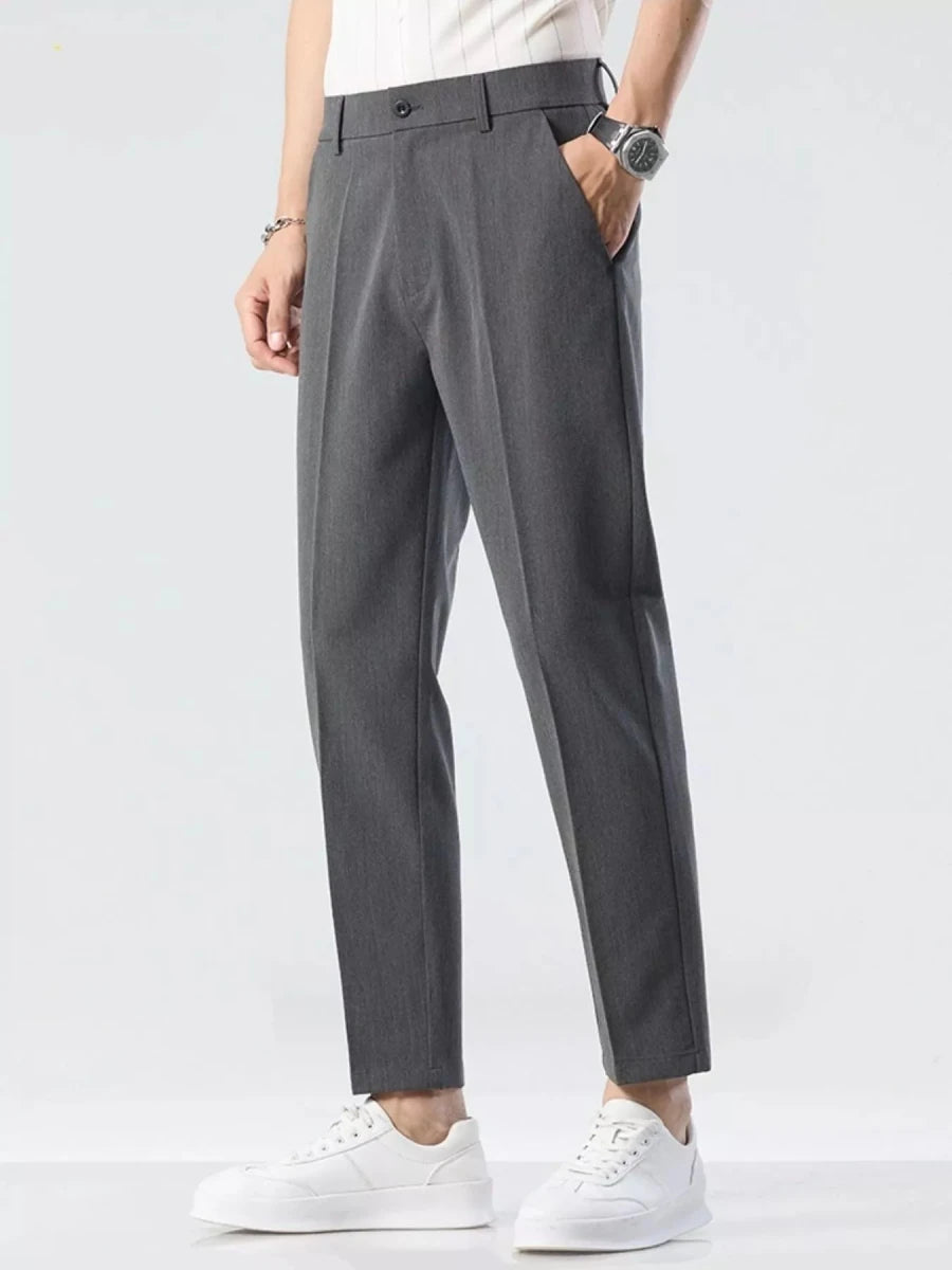 Men's Straight - Leg Casual Pants - Wow Store